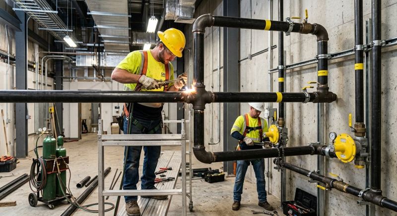 Commercial Gas Line Repair in Fredericksburg, VA