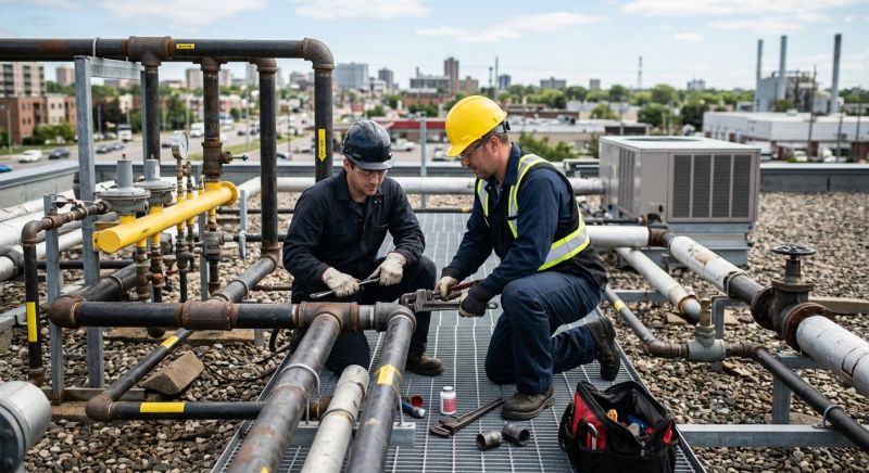 Commercial Gas Line Repair in Annapolis, MD