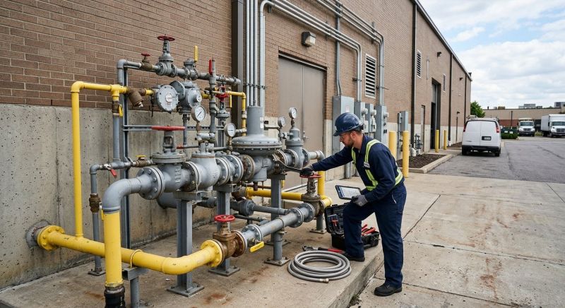 Commercial Gas Line Repair in Denver County, CO