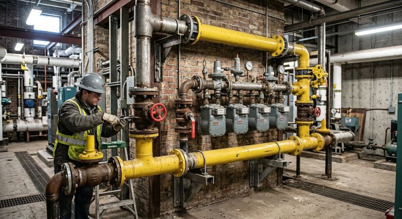 Commercial Gas Line Service in Sacramento, CA