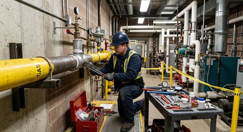 Commercial Gas Line Service in Annapolis, MD