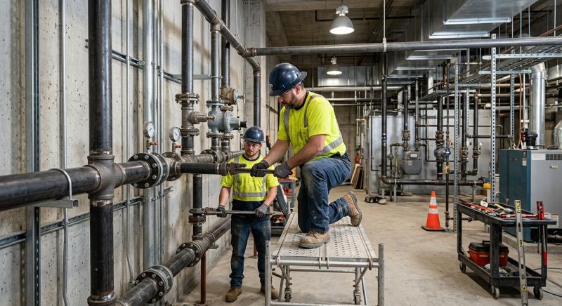 Commercial Gas Piping in Austin, TX