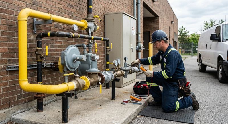 Commercial Gas Piping in Sacramento, CA