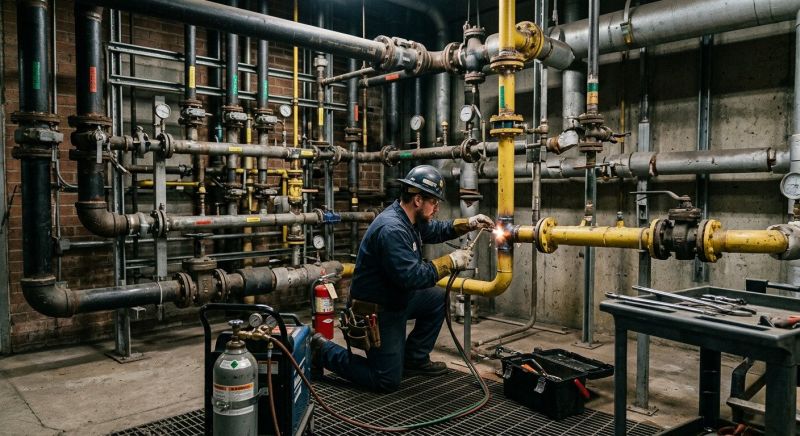 Commercial Gas Plumbing in Fredericksburg, VA