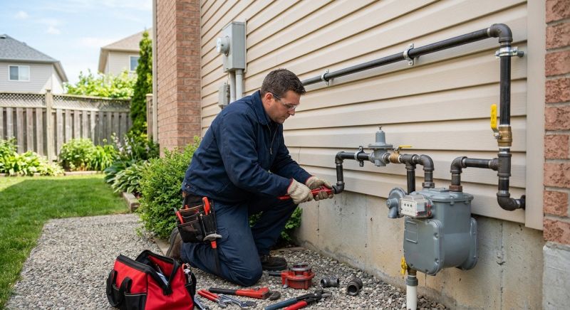 Gas Line Installation in Annapolis, MD
