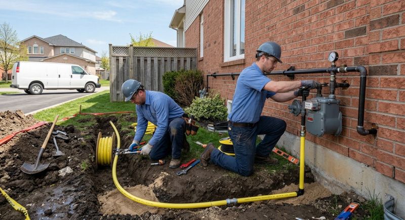 Gas Line Moving Service in Fredericksburg, VA