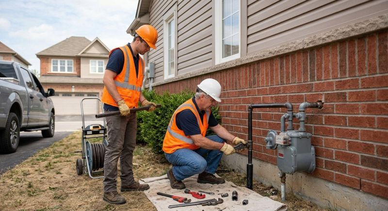 Natural Gas Plumbing in Fredericksburg, VA