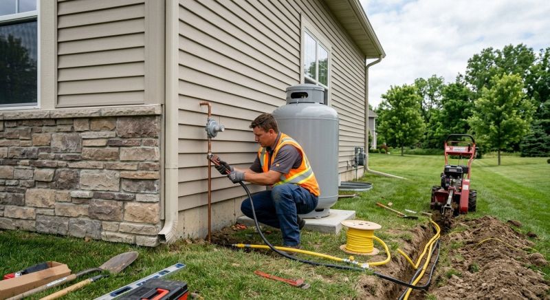 Propane Line Installation in Sacramento, CA