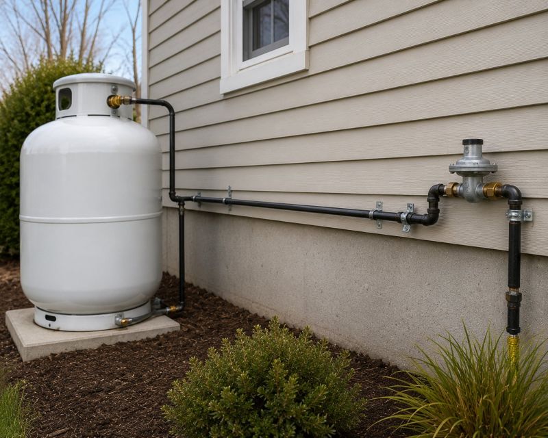 Propane Line Installation in Columbus, OH