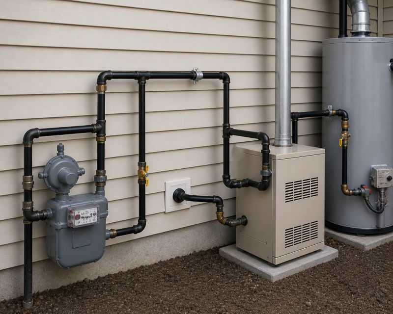 Residential Gas Piping in Annapolis, MD
