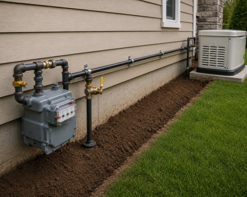 Underground Gas Line Service in Annapolis, MD