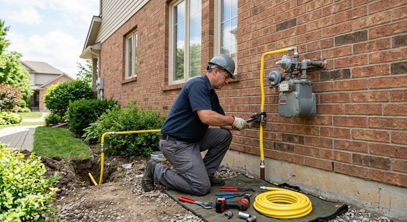 Fire Pit Gas Line Installation in Sacramento, CA
